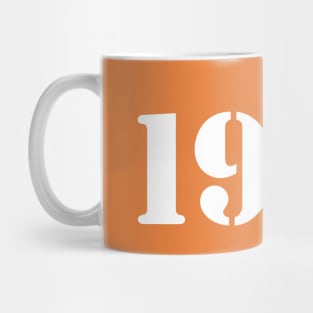 Year 1973 Vintage Typography Mug